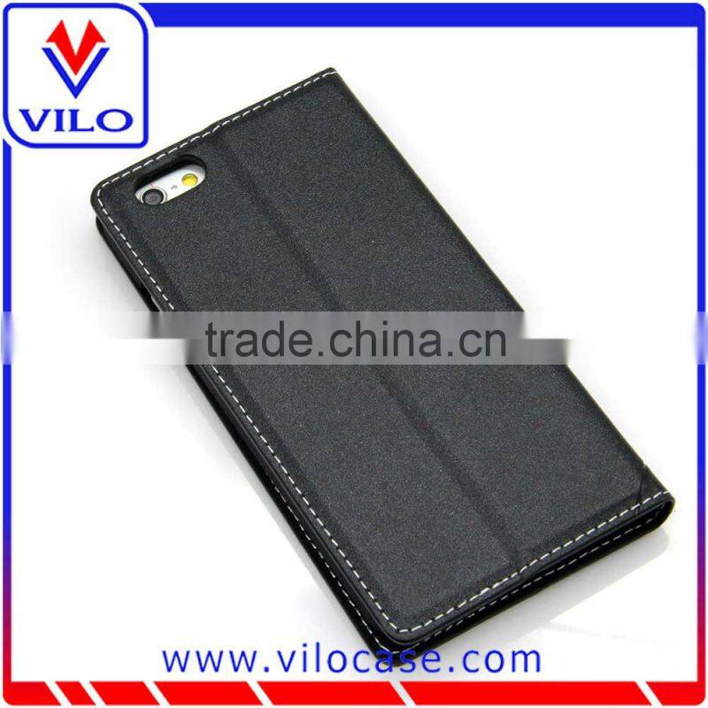 Classical PU flip book style case for Iphone 6S