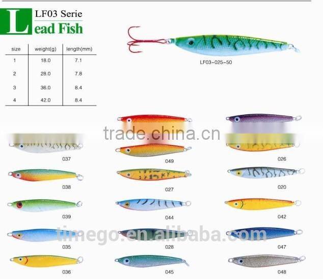Chinese Manufacturers New Lead Fishing Hard Lure For 2015