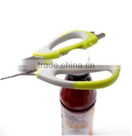 stainless steel kitchen Scissors with sheath and with magnet