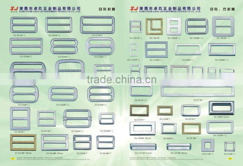 High quality eco-friendly metal 25mm webbing strap slide buckle belt buckles