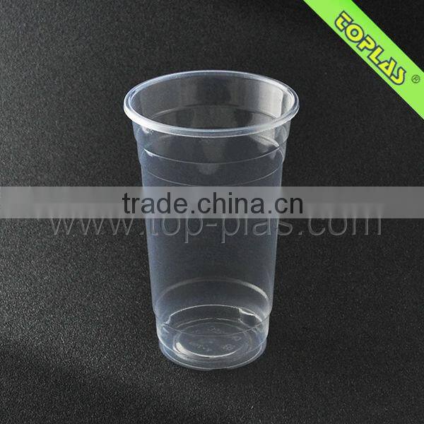 24oz pp disposable plastic glass