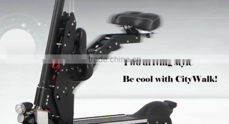 Two seat electric car