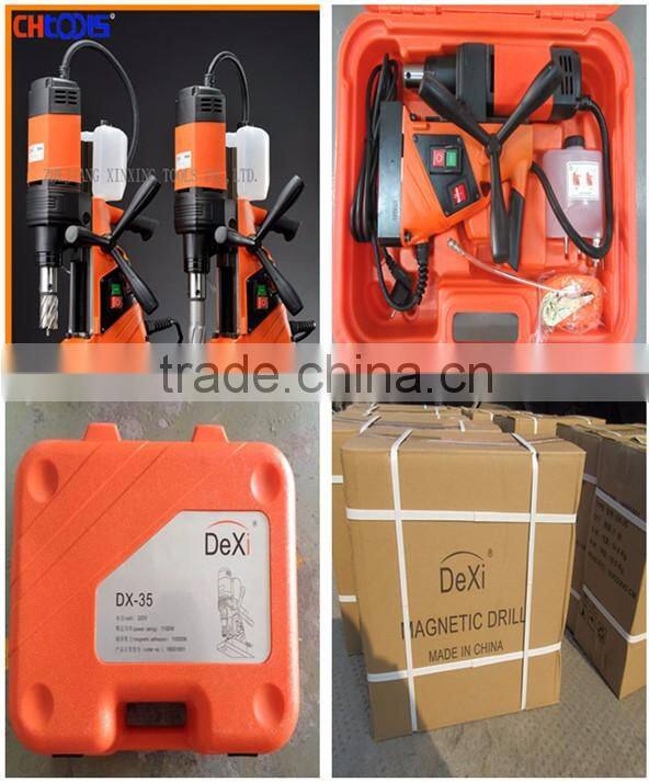 orange colour magnetic drill -DX-35