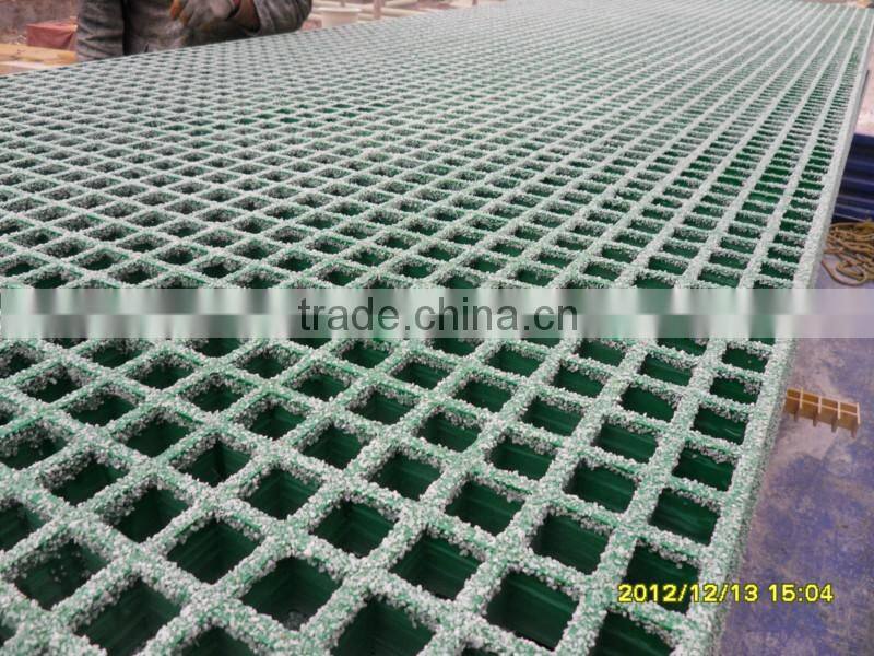 fiberglass frp grating panel, cell 38*38mm mesh size