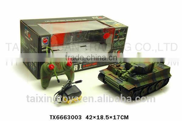 New Mini Wireless Radio Control R/C Tank Cars Kids Battery Light Toys