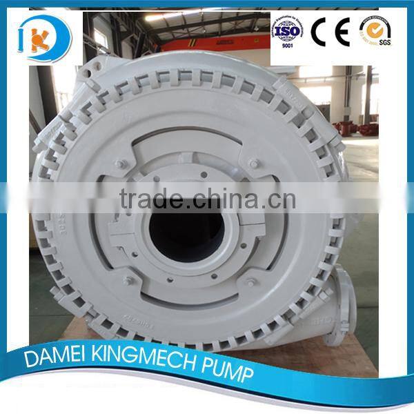Heavy duty single stage centrifugal wear resistant river sand dredging gravel pump