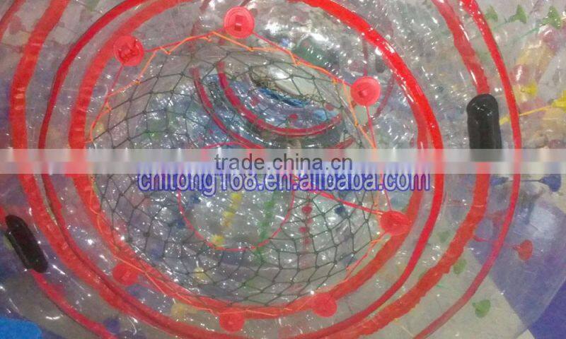 thumbs up transparent water bouncy roller