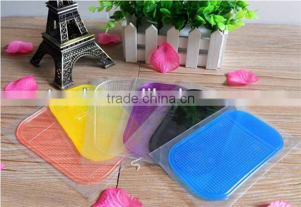 Wholesale super stickiness anti slip mouse pad for car dashboard