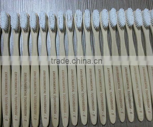 High quality hotel bamboo toothburshes with case