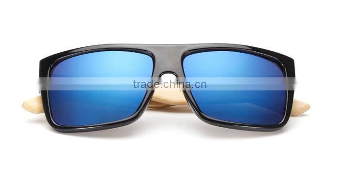 Wooden temple sunglasses cheap plastic frame Wooden glasses dark lens sunglasses