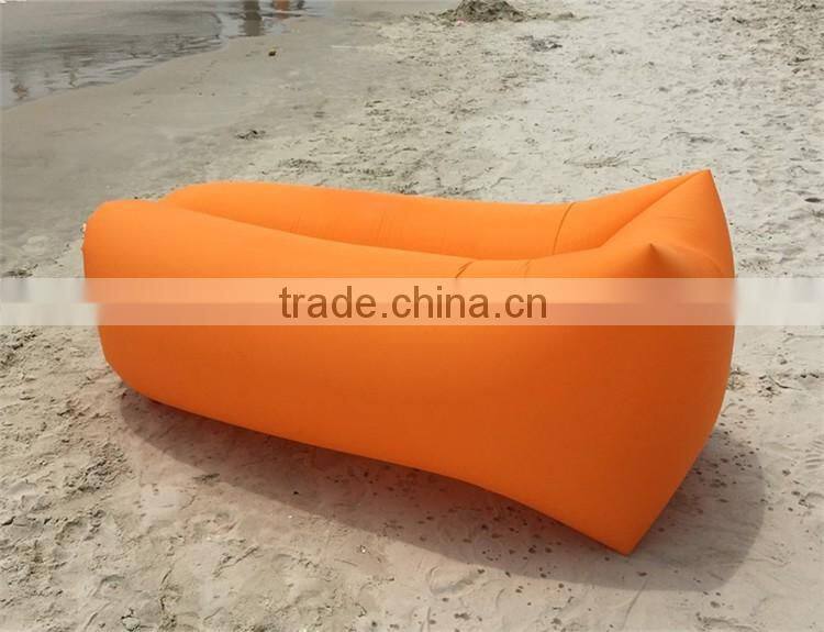 2016 New Colorful Outdoor Sleeping Air Bag lazy bag fast Inflatable Air Bed Hangout Sofa