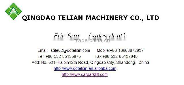 2 level two post car parking lift