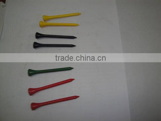 various kinds golf wooden tee