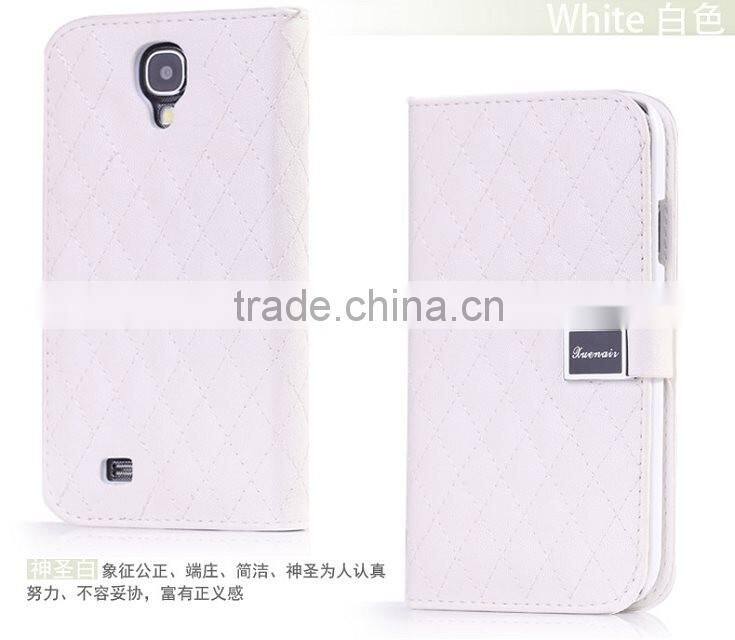 Whosale sheep leather Case for Samsung S4