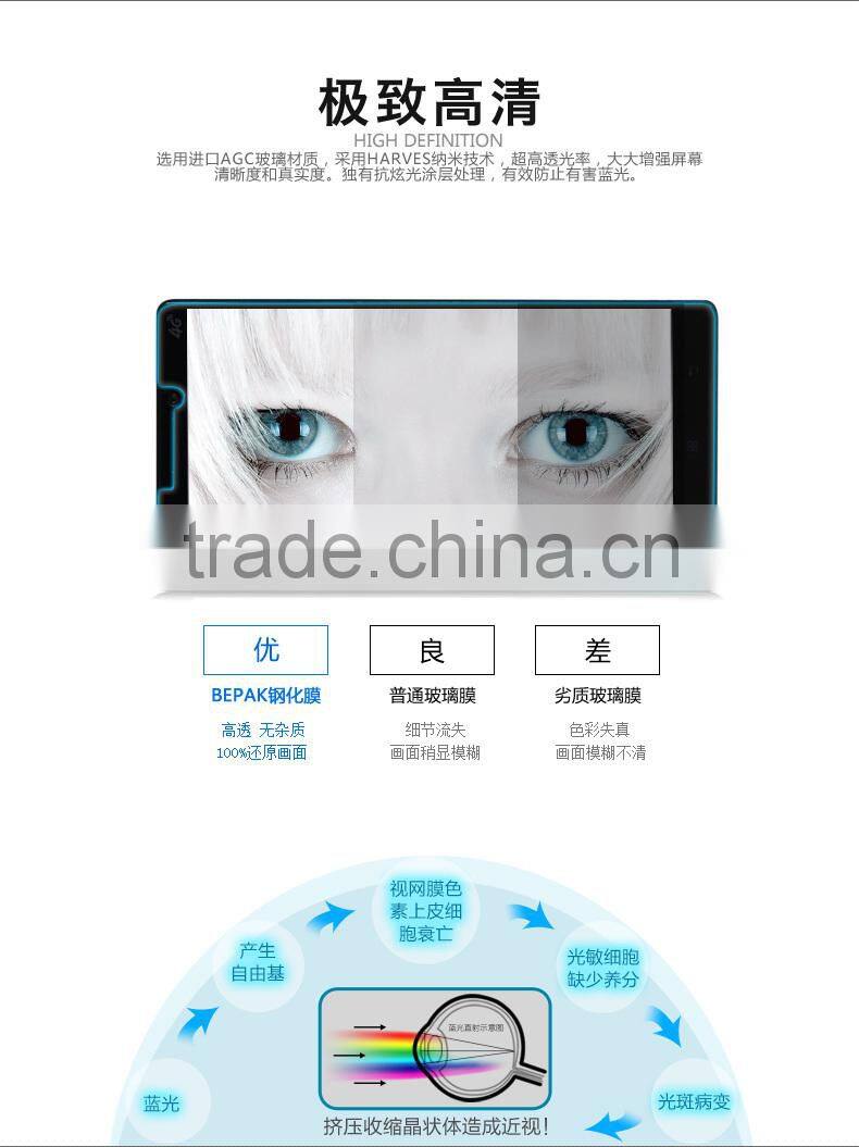 Factory price mobile phone Tempered Glass Screen protector/film for lenovo K920