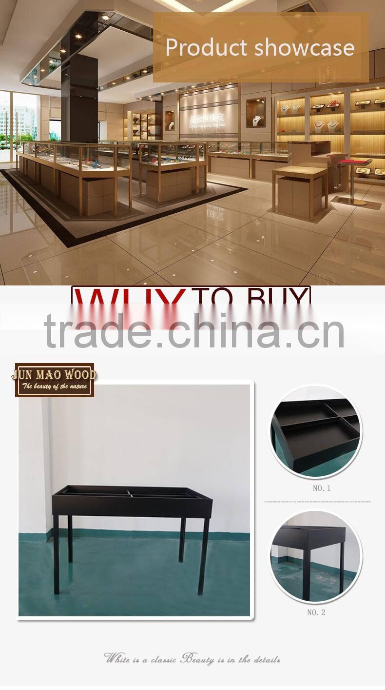 Quality Wood Design Display Cases For Scarf Shop Boutique Rack