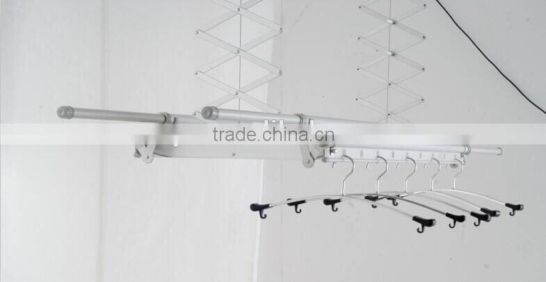 New home decorative AC 220v aluminum motorized clothes drying rack