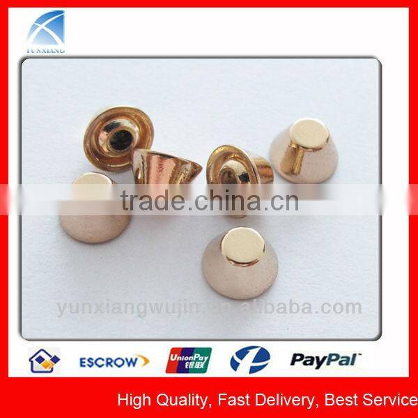 YX5552 High Quality Fashion Gold Metal Bag Rivets