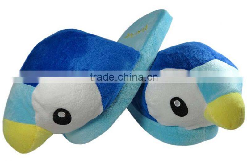 Customize Plush Animal Slippers cheap Lady slippers, soft plush slippers,Cute Dog Head Plush Slippers