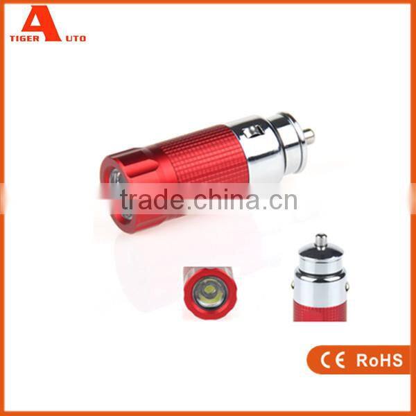 2015 wholesale mini type car rechargeable LED flashlight torch