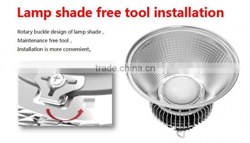 New Product ul led high bay light 200W IP65 Warehouse Workshop Led Lights