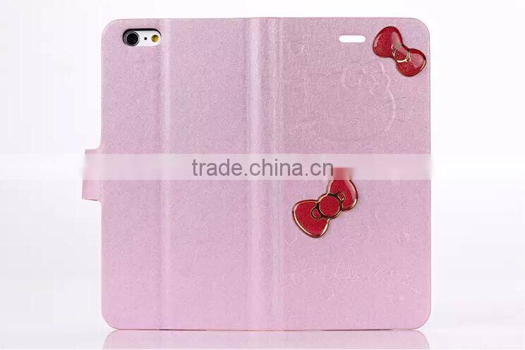 Nice Design Hello Kitty Wallet Leather Case For iPhone 5/5s