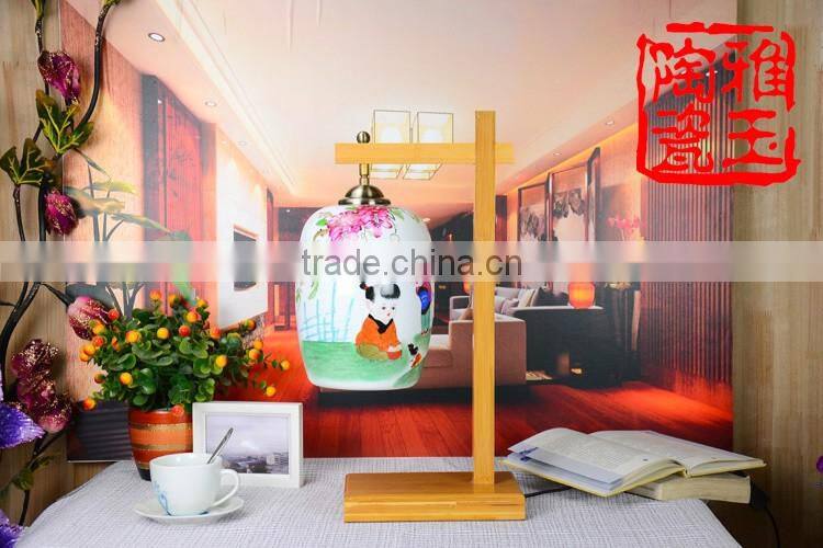 ceramic table lamp, home decorative table lamp made in China