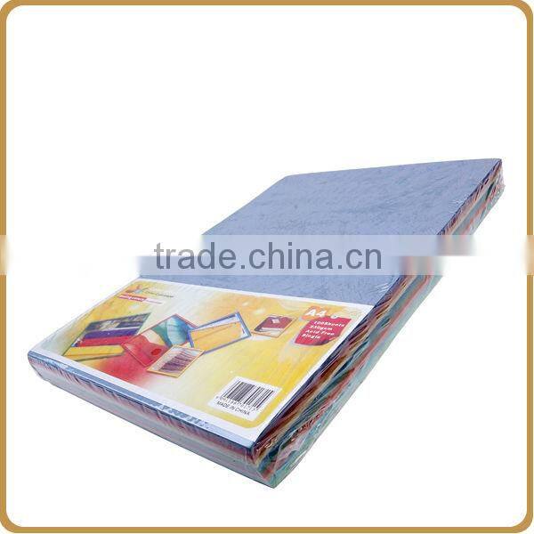 Printable hard color paper sheet on demand