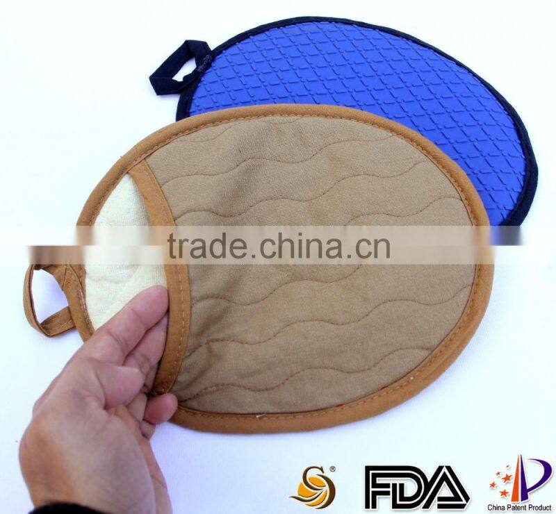 2016 popular Kitchen Cooking heat resistant silicone pot holder support Trade Assurance