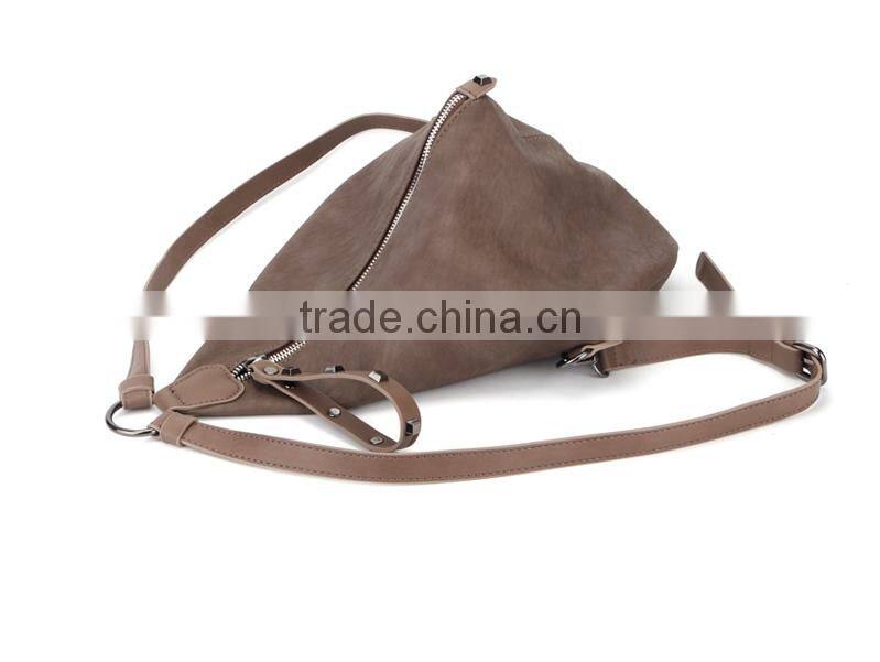 High quality fashionable girls leather backpack bags GW608