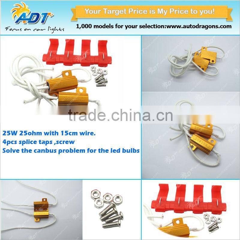 Load Resistor 25W 25ohm Fix LED Bulb Hyper Flash Turn Signal Blinker Sales