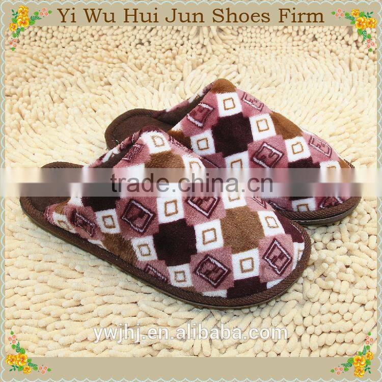 Fachion Cotton Winter Warm Indoor Slippers Disposable Travel Slippers