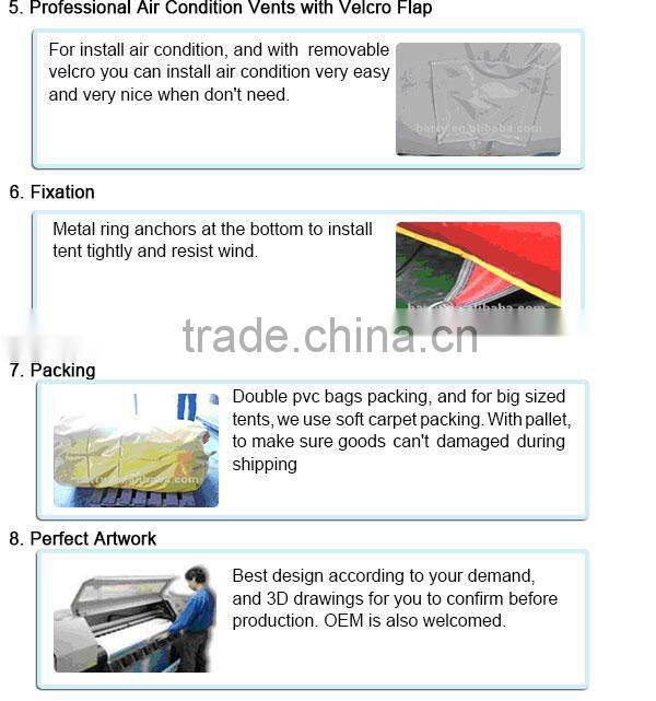 Colorful inflatable advertising tent professional tent good publicity and low cost portable