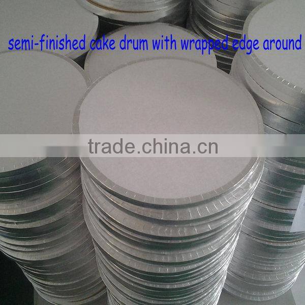 square corrugated cake drums