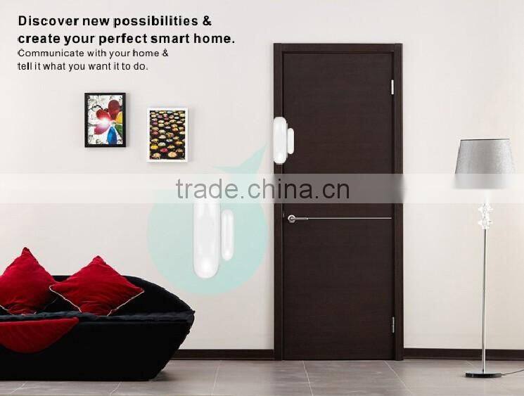 8Ch NVR Central Control System Alarm Host Complete Home Security System Smoke Detector