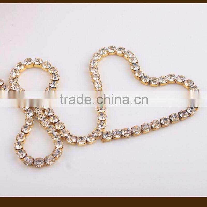 2016 Fashion Rhinestone Cup Chain for High Heels