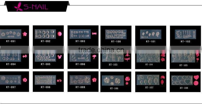 hot sell 3d acrylic nail art mold diy decoration