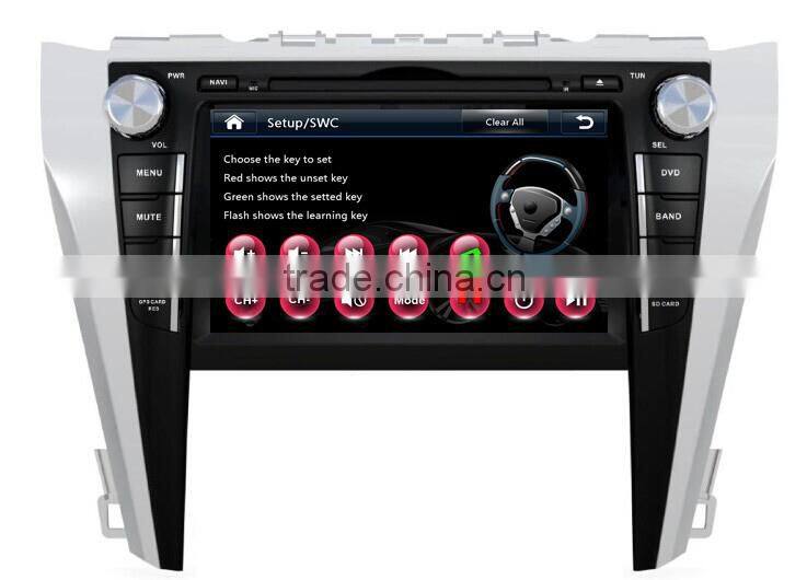 ZESTECH wholesale Chinese 2 din car dvd for TOYOTA CAMRY 2015 with car dvd stereo radio /TV AM/FM