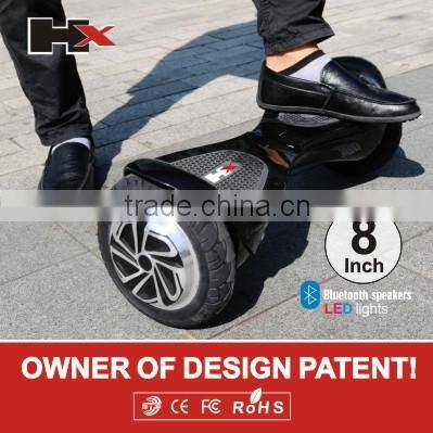 Dual Wheel Off Road Electric Scooter 36V 4.4AH Golden Long Distance