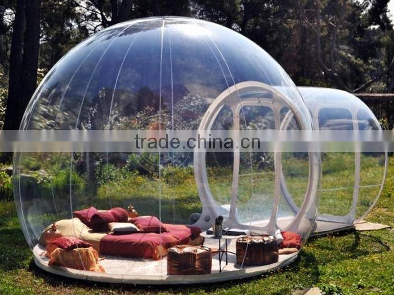 Clear giant inflatable dome bubble tent transparent bubble tent for sale