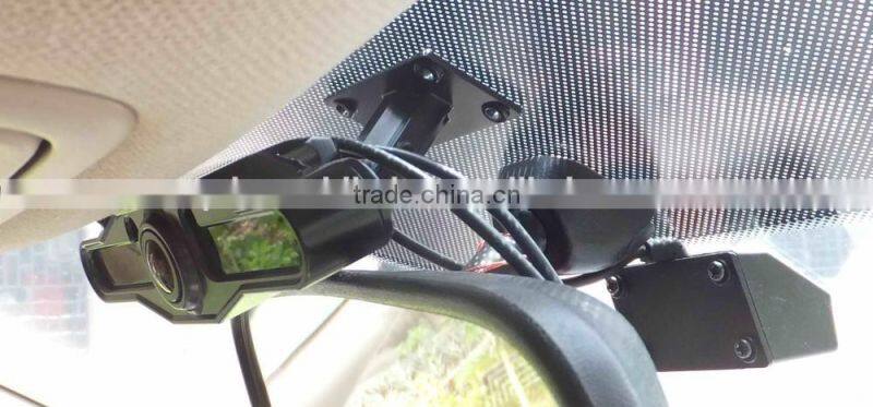 High-resolution CMOS 6mm lens separate dual lens car camera