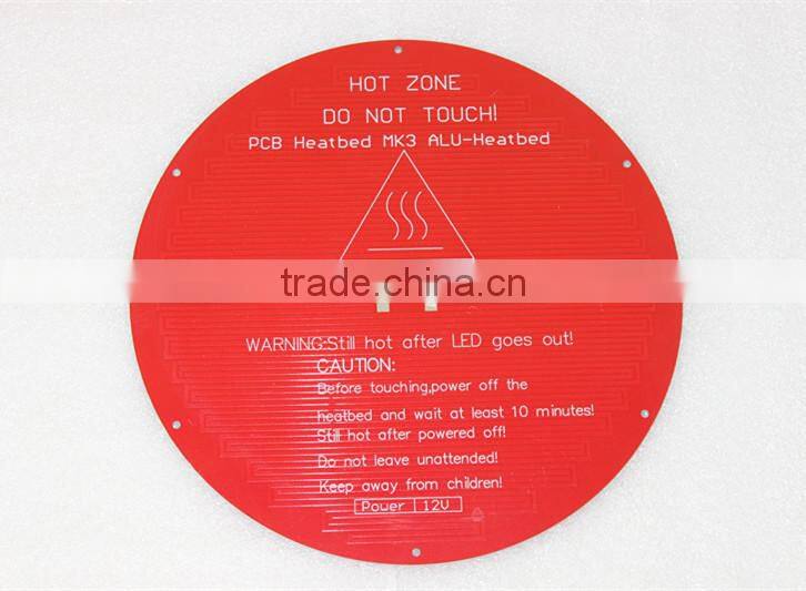 HOT 1Pcs Mega 2560 R3 +1Pcs Ramps 1.4+5pcs A4988+5Pcs Heatsinks+1Pcs Cable + MK3 Alu- Heatbed For 3d Printer