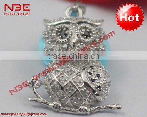 925 sterling silver designer jewelry flower pendant