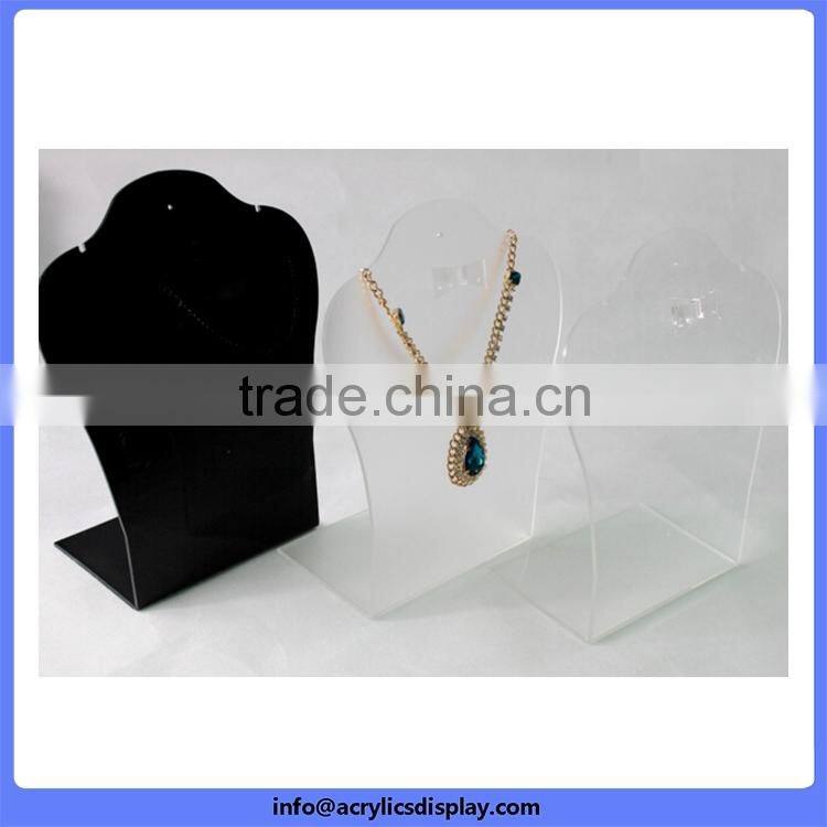 Top grade High reflective acrylic tabletop jewelry display