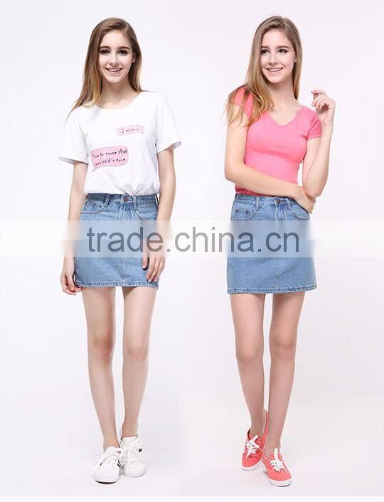 Hot Sale New style Popular jean skirts for women skirt SK-01