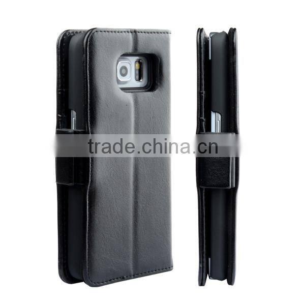 C&T Detachable Leather PU Flip Wallet Case Folio Stand Cover for HTC 10