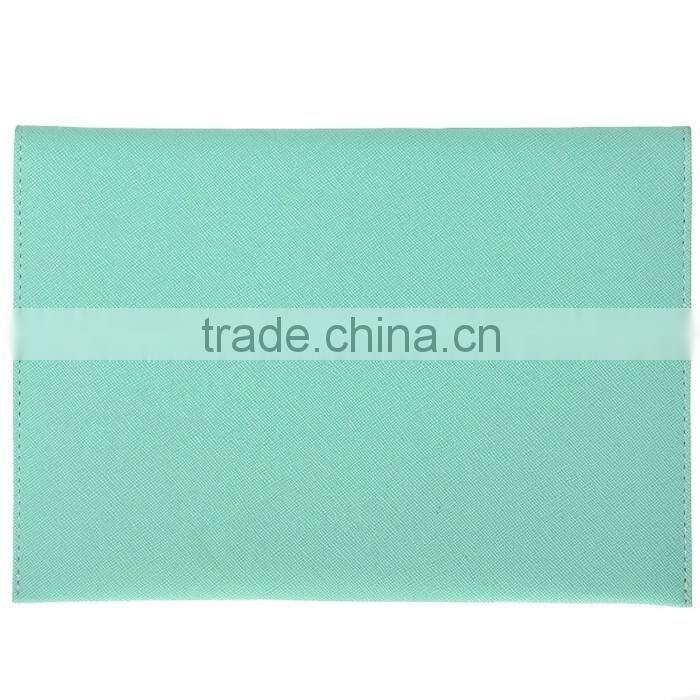 2-Tone PU Leather Envelope Sleeve Pouch for Tablet with Card Holders