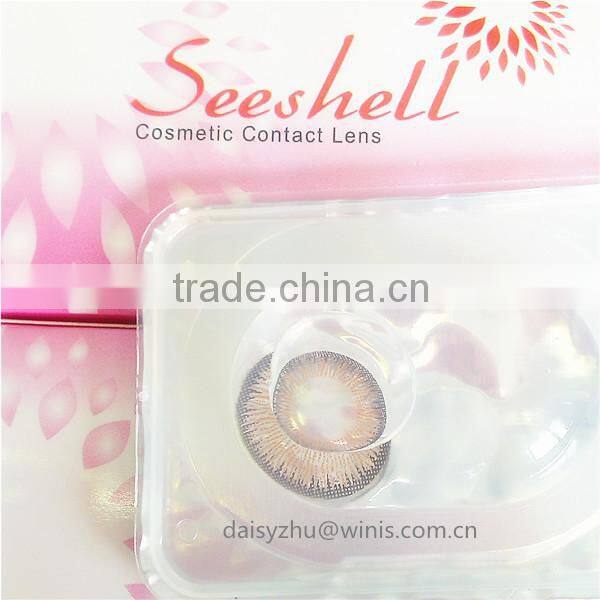 Seeshell green eyewear wholesale 5 colors korean contact lenses