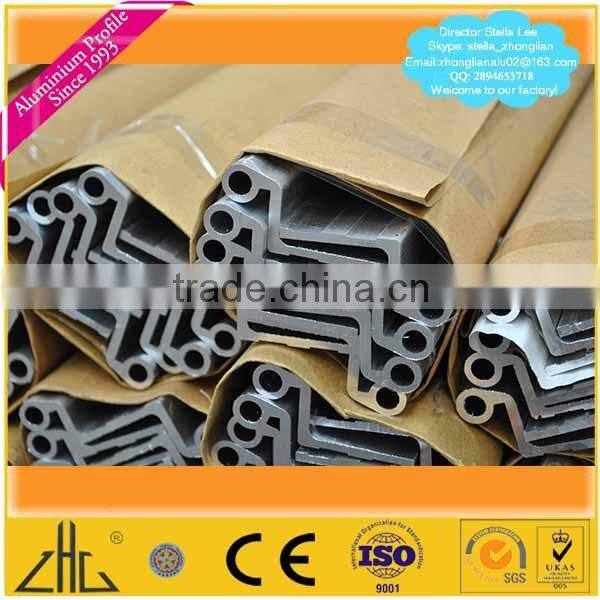 Wow!! triangular pipe aluminium prices/ aluminium awning track/ z-shaped aluminum profile/ polish aluminium titanium alloy price
