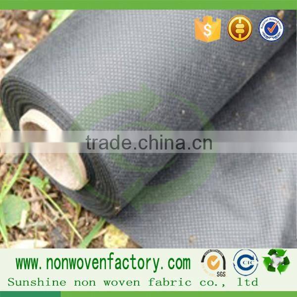 100% fabric non-woven spunbond dot style garden weed control fabric